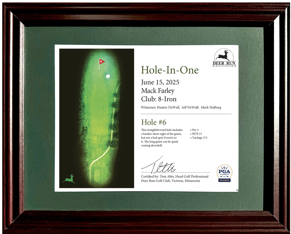 AUTHENTIC HOLE-IN-ONE